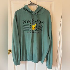 Pokemon Kanto Region Pikachu Anime Pullover Sweater Size 2XL